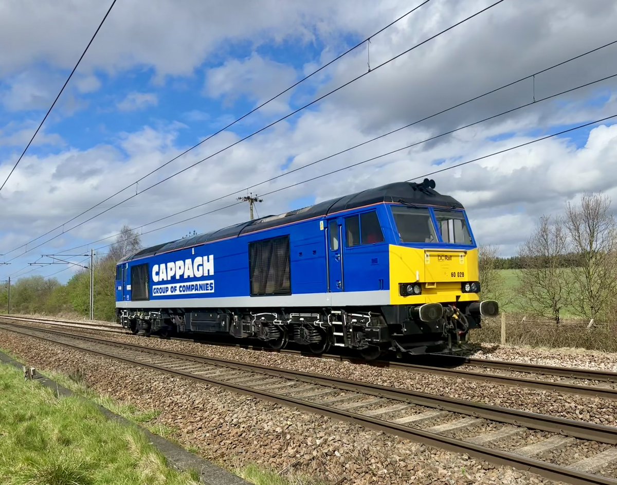 60028 at Crofton on todays 0Z70 Balm Rd - Willesden #class60