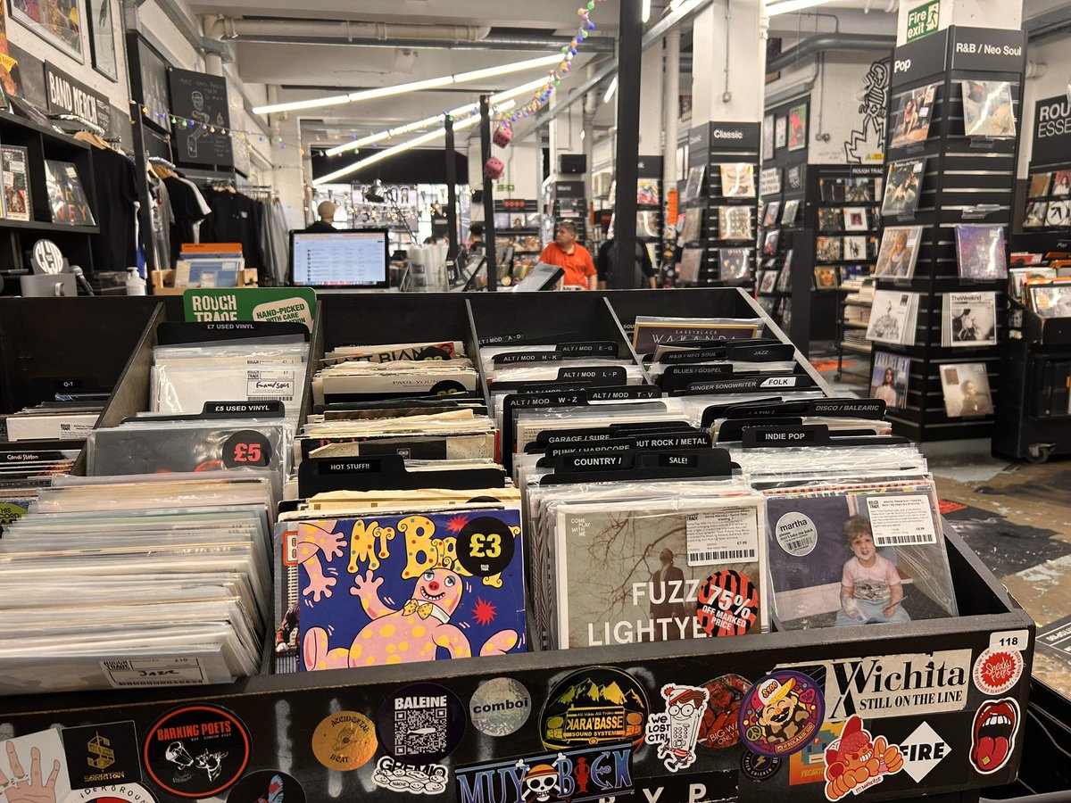 “Oh hi @RoughTrade can you tell me about this new underground genre I’ve heard of. I think it’s called ‘Hot Stuff’. Do you have any records in?” “Sure. You need to listen to the leader of the hot new craze for 2024. Blobby blobby blobby!”