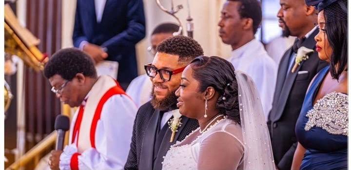 Yesterday Sanwo-Olu, daughter, Modupe Oreoluwa, exchange marital vows with her beloved, Oladele Johnson. * I Just had to put it out here before those Obingo mini-IPOB propagandist start spreading about misinformation.
