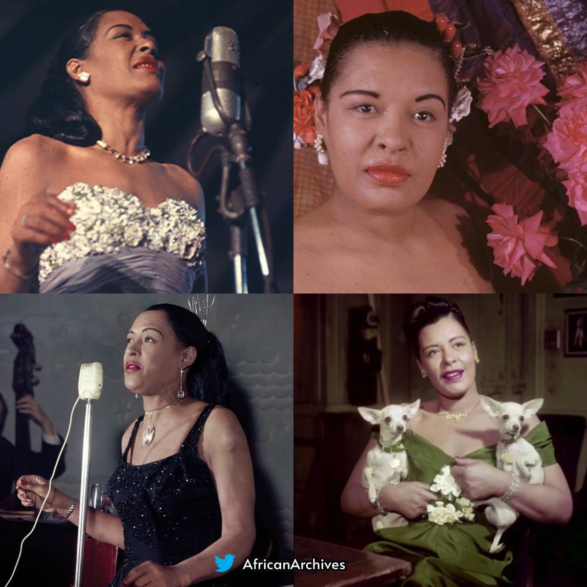 On this day in 1915, Jazz & swing music singer Billie Holiday was born in Philadelphia, PA.