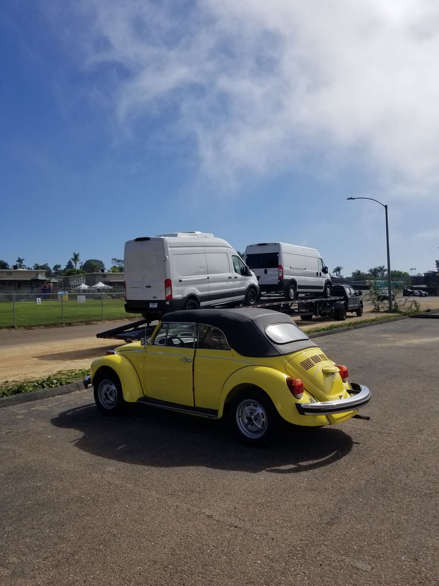 My delivery arrived...Looks like its going to be a fun #SanDiego summer...#SolanaBeach #DelMar
#Encinitas #Cardiffbythesea ##Ranchosantafe. North county SanDiego. #VW #Convertible #Fun #Summer. 1 more for the collection 
#sundayvibes #SundayFunday . #BlessedAndGrateful