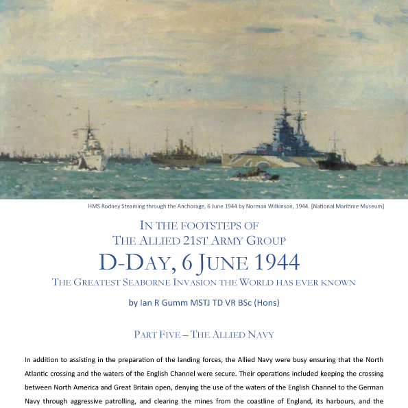 I just published D-Day, 6 June 1944: Part Five — The Allied Navy link.medium.com/FkAIFSsrBIb