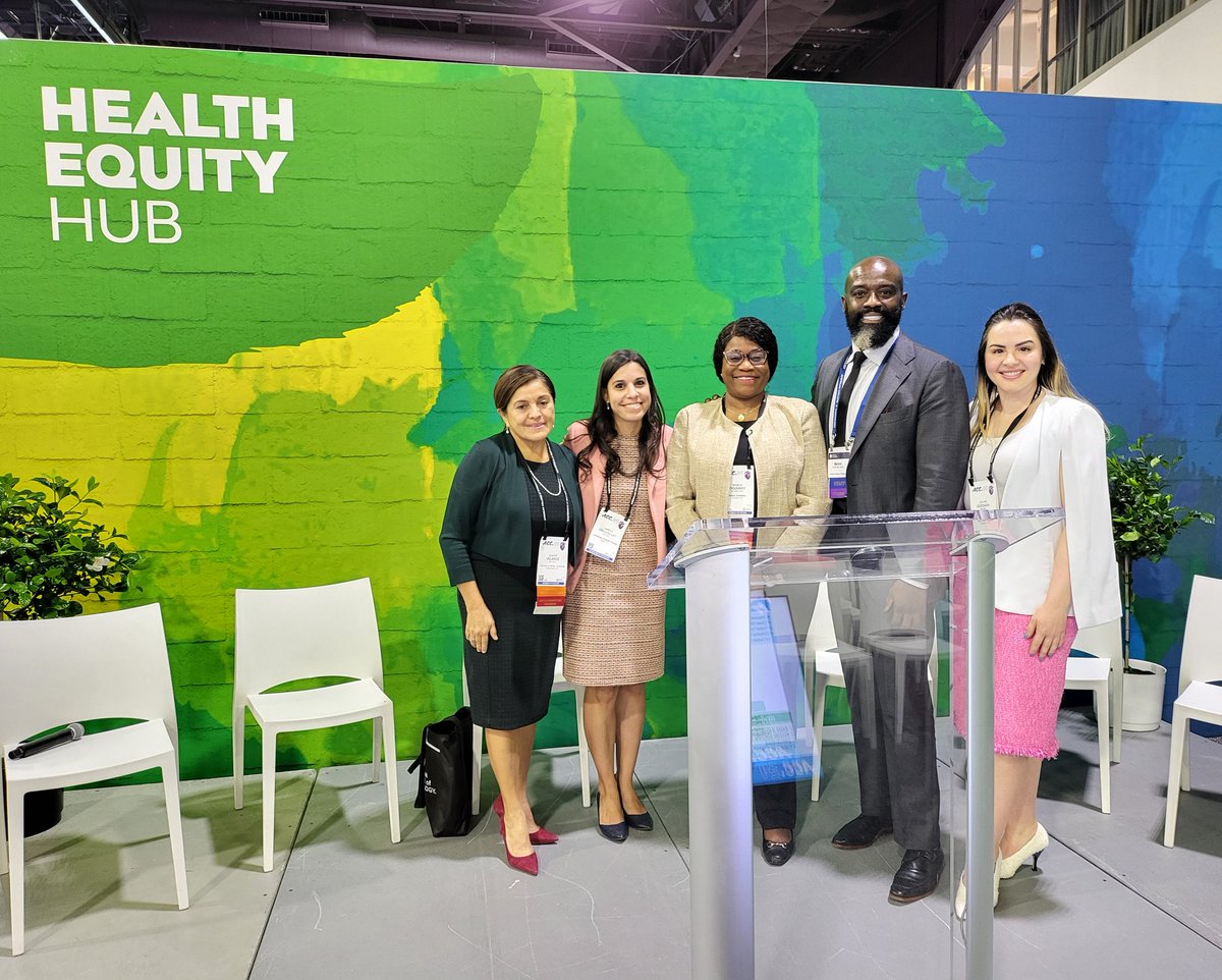 Excellent discussion on CVD in Hispanic women in the US! Don't miss out on all the amazing learning and education here at the Health Equity Hub. @ACCinTouch @MelvinEchols9 @HFnursemaghee @MatthewCohan6 @RyanMeyerMPP #accdiversity #HealthEquity