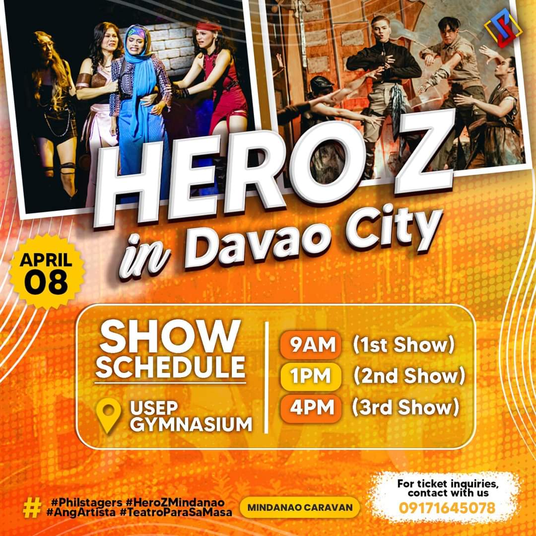 See you in Davao City tomorrow #HeroZ
