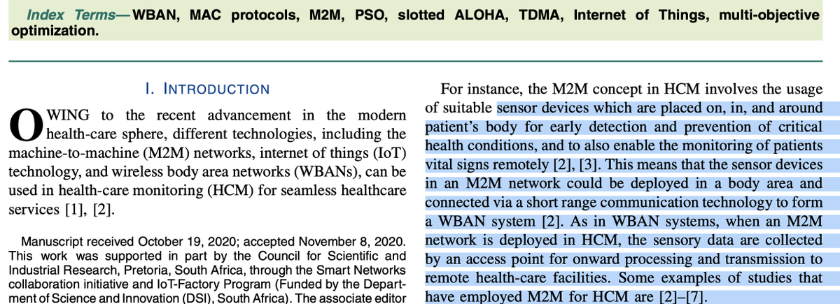 CorinneNokel's tweet photo. A Hybrid Multi-Class MAC Protocol for
IoT-Enabled WBAN Systems

#MachineToMachine (M2M)

#IntraBodyNanoSensorNetworks

#remoteHealthMonitoring

https://t.co/8QCGJSZ4uo https://t.co/wHVuMwJrax