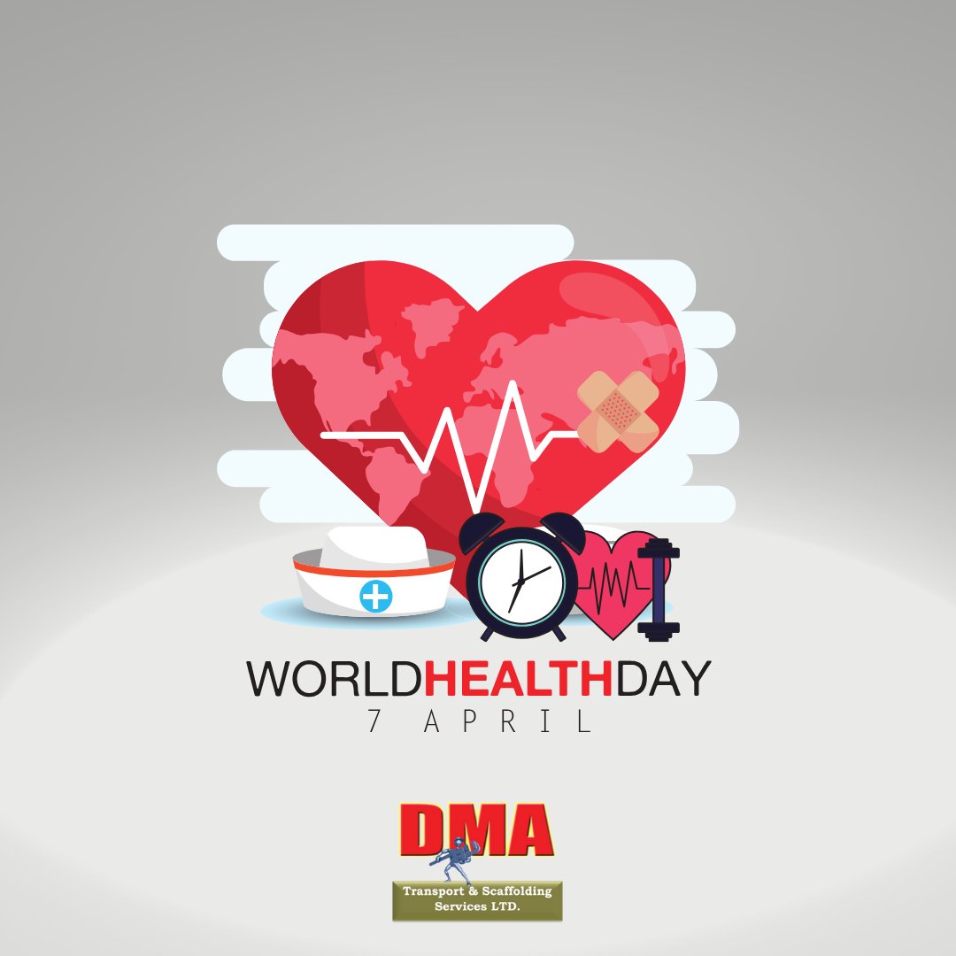 Today, we celebrate #WorldHealthDay, recognizing the importance of health and well-being for individuals and communities worldwide.

#HealthForAll #Wellness #CommunityHealth
.
Call us today! 📞 (868)-674-6178
Visit - dmascaffolding.com