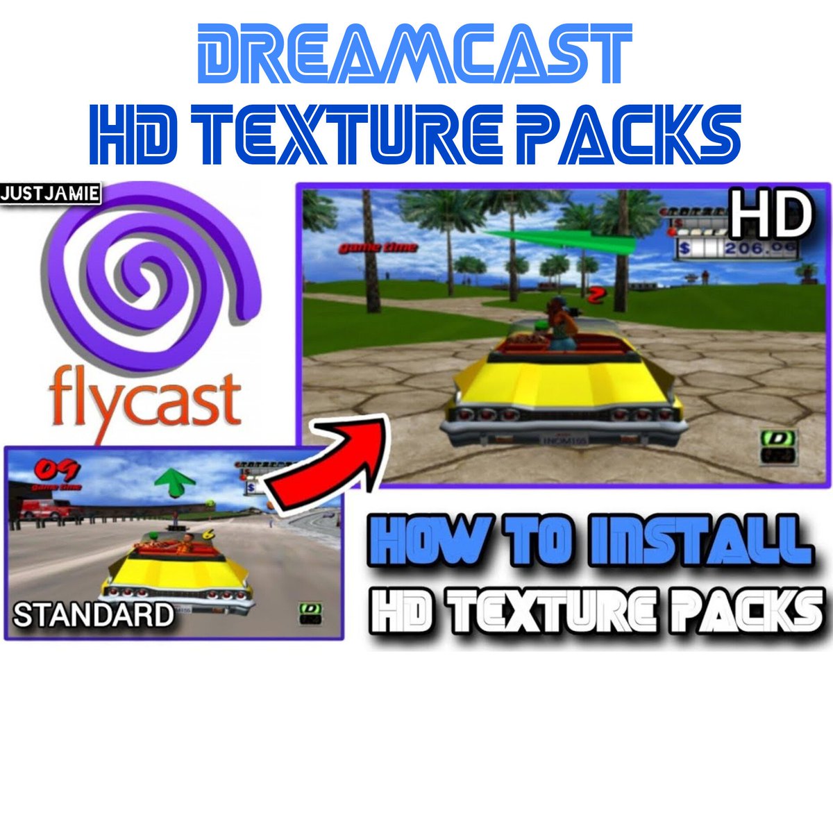 justjamie1983's tweet image. Fancy funking up Dreamcast games today? This is great and fairly simple guide to using HD Custom Texture Packs via Flycast.
youtu.be/Z3vQ89tafhM
#dreamcast #flycast #emulator #hdtextures #justjamie1983