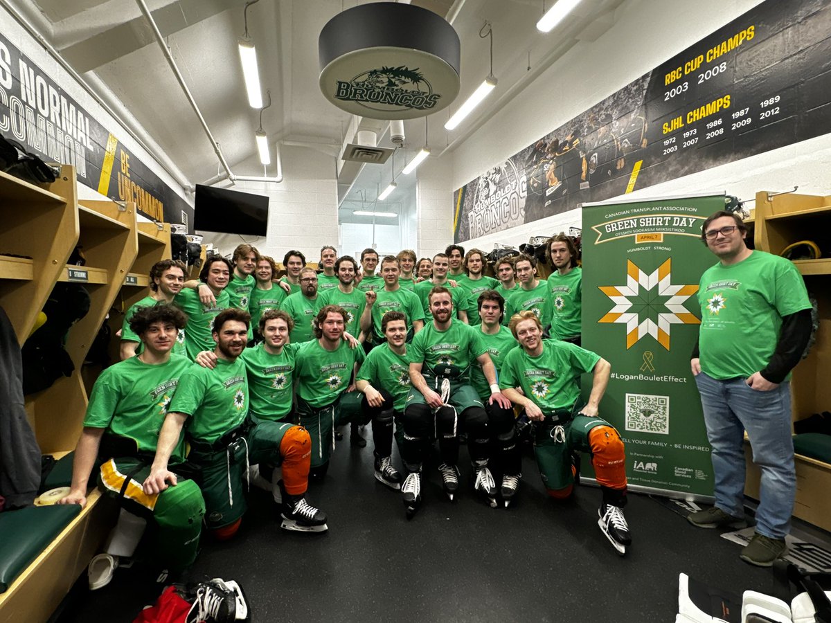 Logan’s selflessness inspired countless others to register as organ donors. We’re proud of him each and every day. Today is #greenshirtday Wear Green, Register, Tell your Family, Be Inspired. #loganbouleteffect #greenshirtday #humboldtstrong💚💛