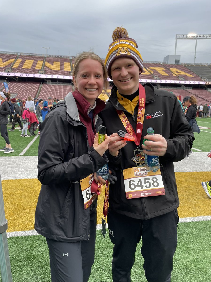 Good morning, Goldy’s Runners! 🏃 We’ve got some fun waiting for you at the finish line! Come pick a loon for a free prize & enter to win $50 in scratch tickets + a #MNLottery prize pack. Get out & play with us until 10:30 a.m. @MNRUNSERIES