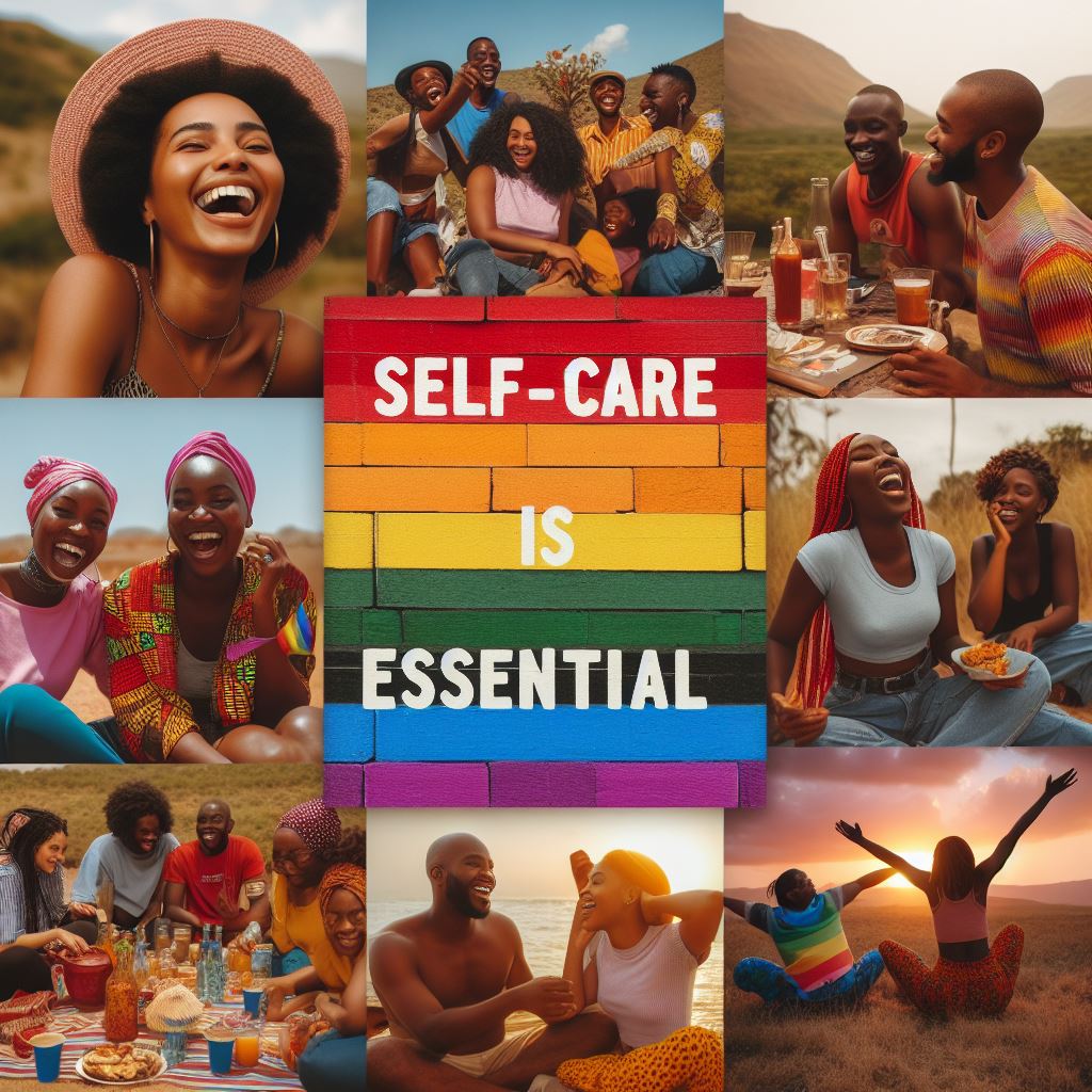 ***Self Care Is Strength***

#LGBTQAfrica #MentalHealthMatters #LoveYourself

#SelfCareIsntSelfish #TakeCareOfYourself

#SelfCareWeek