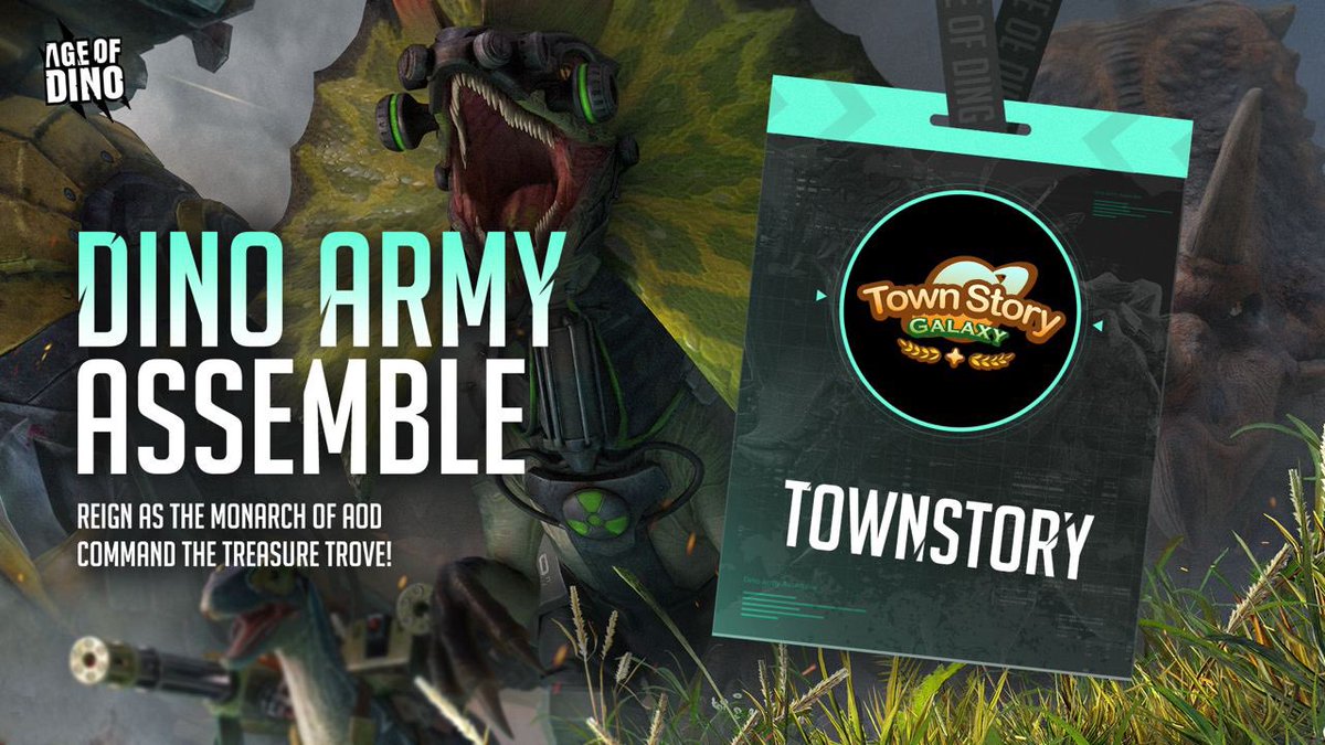 Hey Homie💙🧡 Join @ageofdino's beta test in April with TownStory Galaxy and witness the revival of Jurassic World! This test will provide you with a valuable opportunity to claim @XterioGames Ecosystem Airdrops one step ahead of anyone else! So join AoD's Beta Test and win…