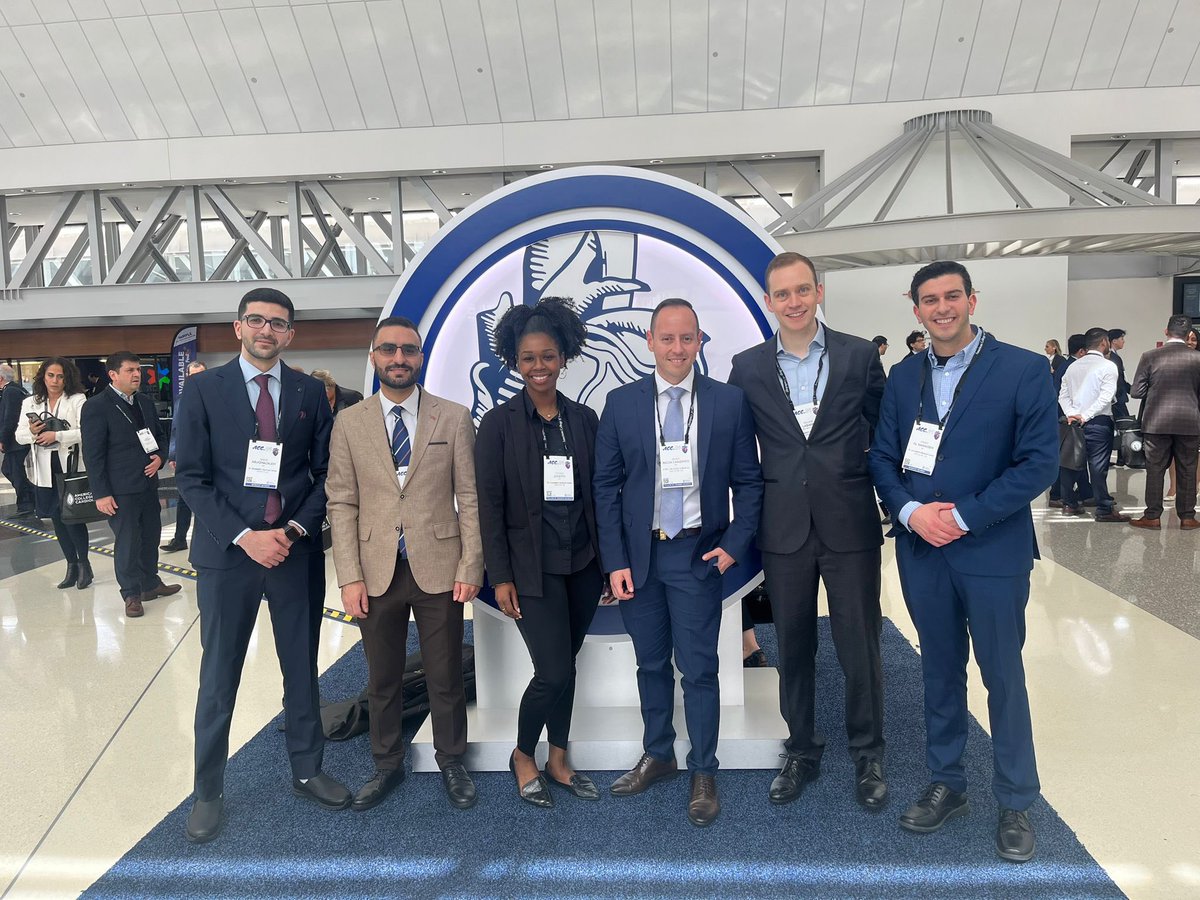 WilliamLaband's tweet image. Great first day at #ACC24 yesterday. Excited to learn about HFmrEF and SIDH today. Come by the poster presentations later to hear about amiodarone toxicity! @ACCinTouch @JACCJournals