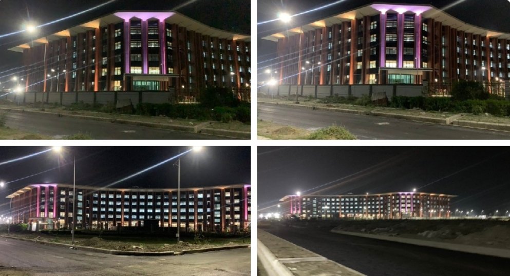 mannemvenkates7's tweet photo. #Infosys✅
Stunning Night View of Infosys #kolkata Campus in New Town. The First Phase of the Campus is Soon Going to be Operational.✅
Total Size :50acres.
Projected Employment will be 5000+
Initial Investment-100crs.
#itgiant #infy #Infosysjobs #itcompany #Itplacements #itjobs https://t.co/duF34bSur1
