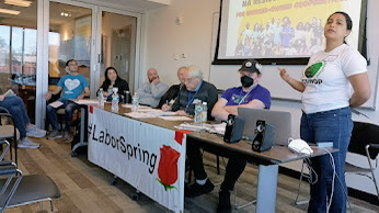 Last week, the Boston Labor Conference focused on labor+community groups empowering workers. It spotlighted the groundbreaking work that MA-based unions, co-ops and other justice groups are doing to boost labor. Shout out to the KI's @LaneWindham who attended! #laborspring