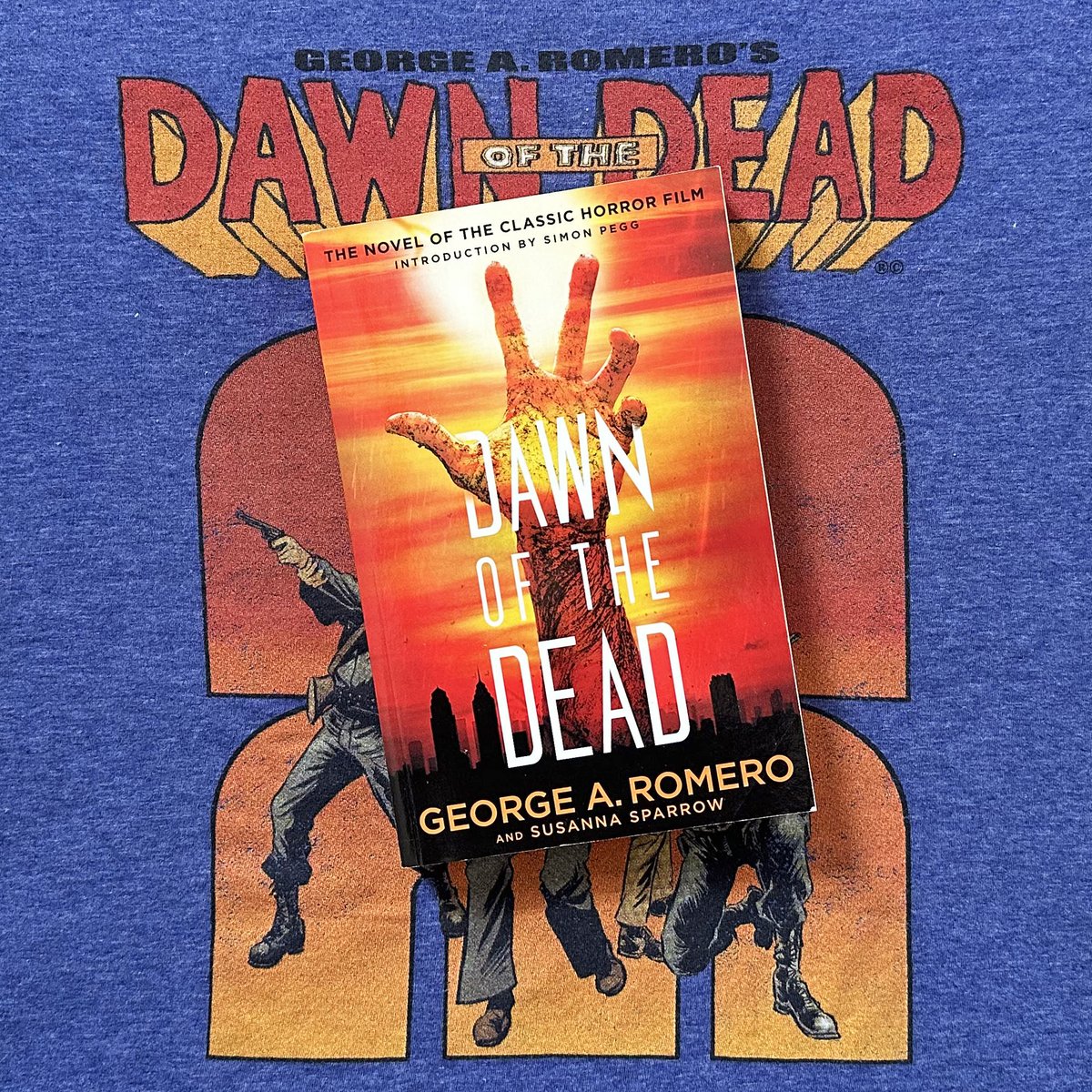 Dawn of the Dead had its US premiere 45 years ago today! I recently found this reprint of the novelization for 4 bucks at @OlliesOutlet.