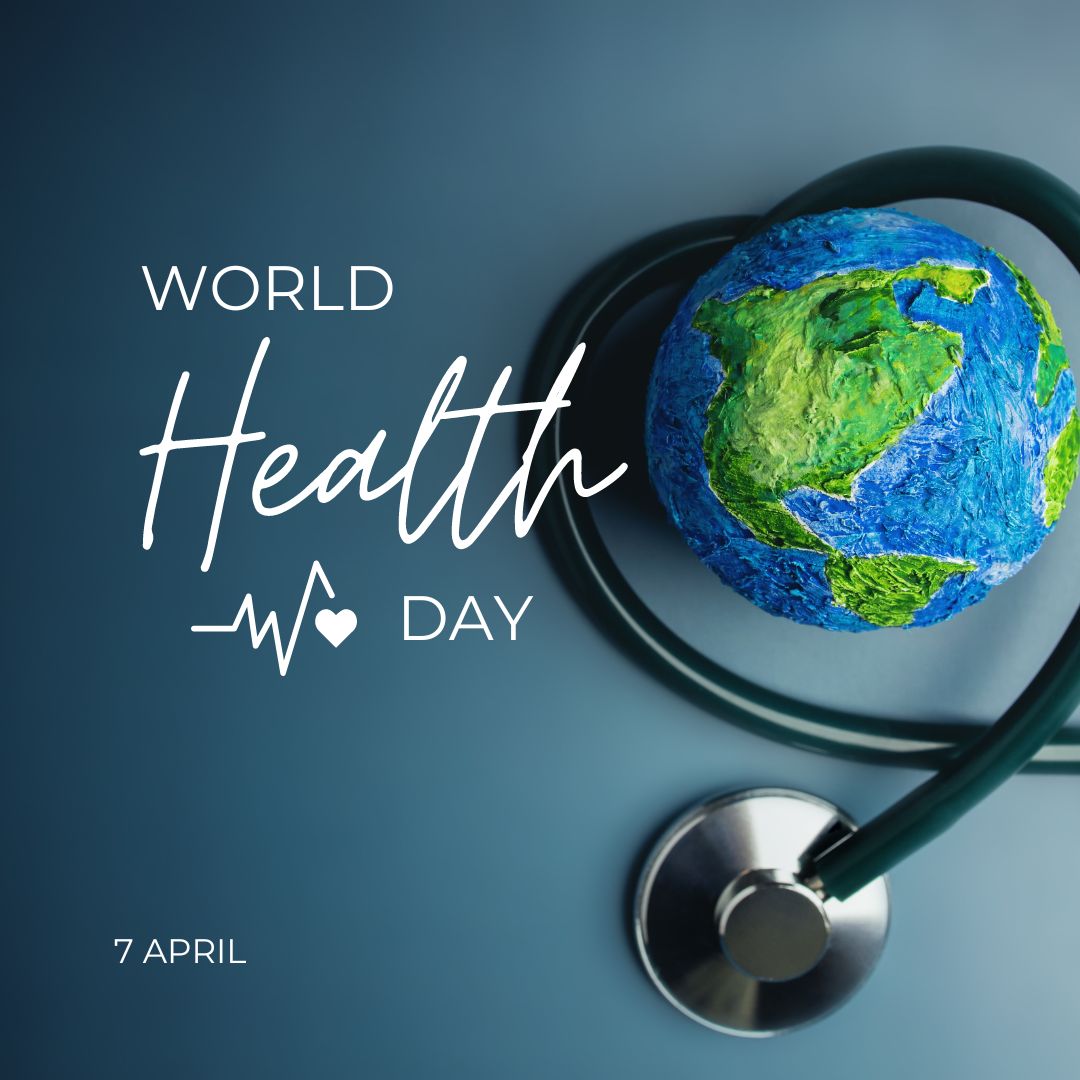 Happy World Health Day! Let's raise awareness about the importance of health equity and access to healthcare for all. Let's work together to build a healthier, more inclusive world where everyone has the opportunity to thrive. #WorldHealthDay #HealthForAll #EquityInHealth