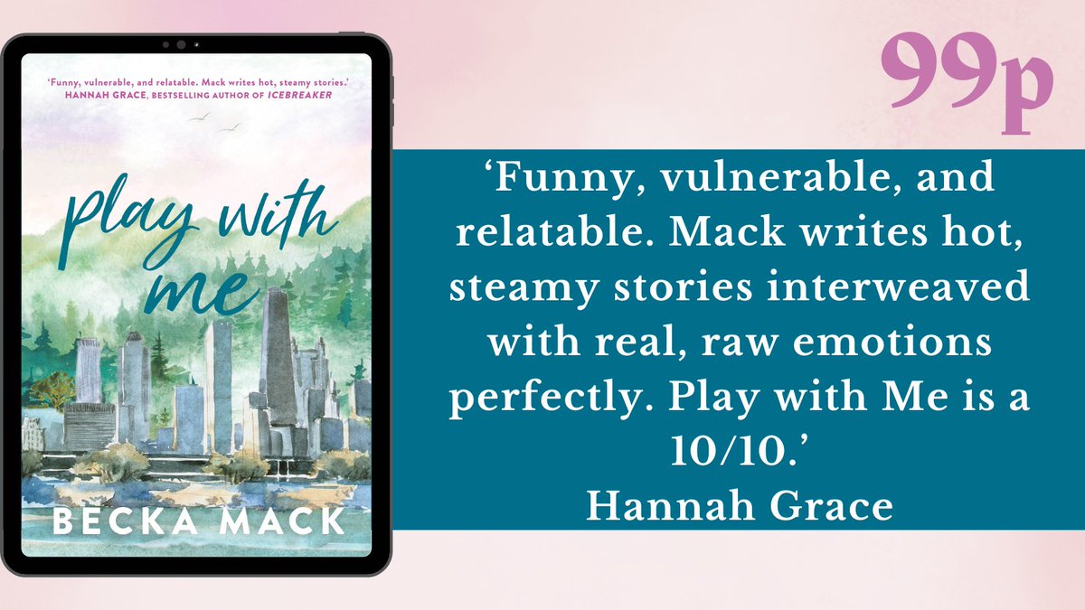 Garrett Andersen knows that playing professional hockey requires absolute dedication to the rules. There’s just one rule he’s finding very difficult to follow: stay away from the captain’s younger sister... #PlayWithMe by Becka Mack is now only 99p! amzn.to/496gvRy