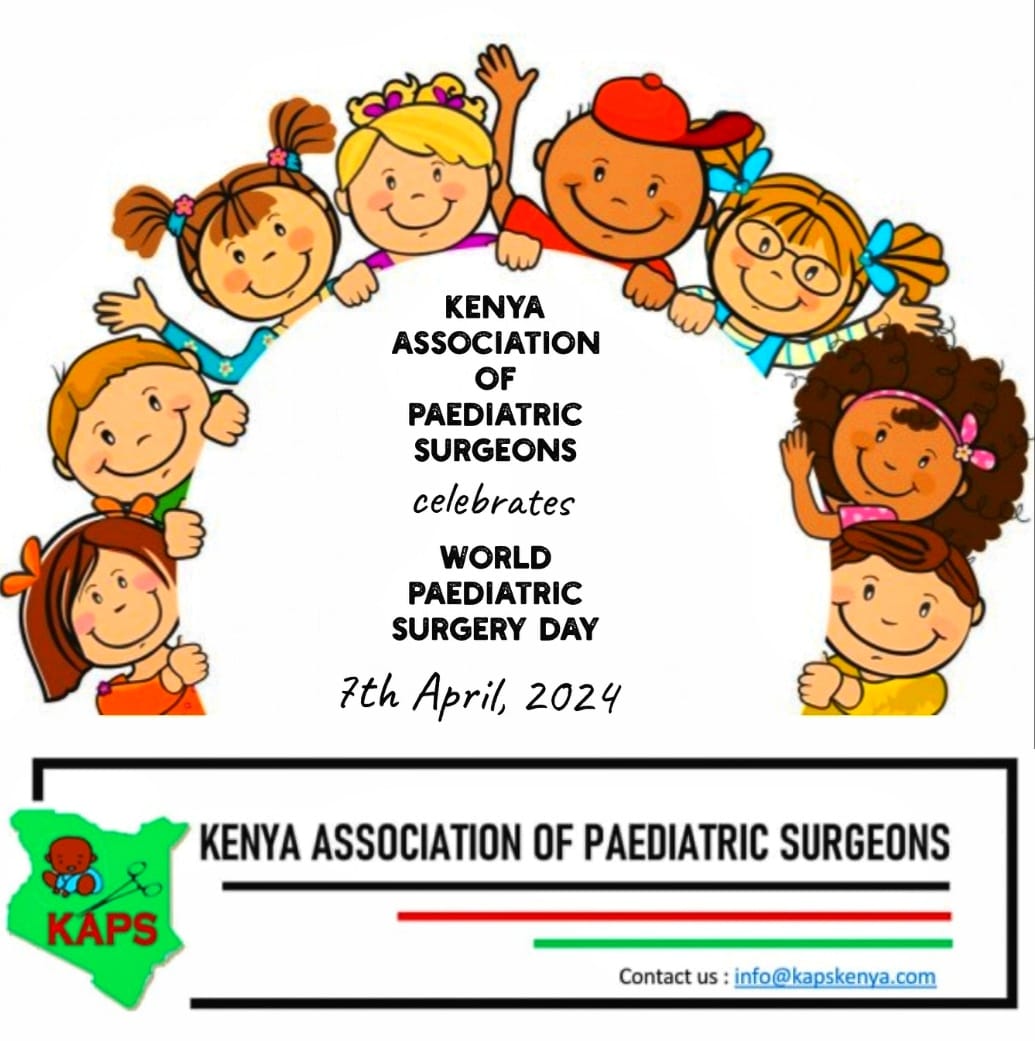 Let's dedicate today to the unwavering commitment of medical professionals who dedicate their expertise to the well-being of our youngest patients. @papsaafrica @WOFAPS @MOH_Kenya @GICSurgery @KidsOperating