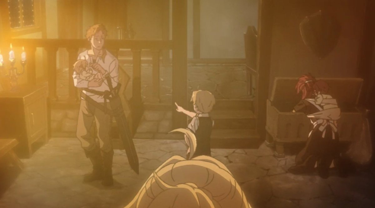 AnimeRADdaily's tweet photo. Mushoku Tensei: Jobless Reincarnation Cour 2 Episode 12
Score9.9
-
#anime #sub #Dub #adventure #Drama #Ecchi #fantasy #Isekai #Magic #MushokuTensei #Cour2 #Episode12 https://t.co/1wRnjO3lcB