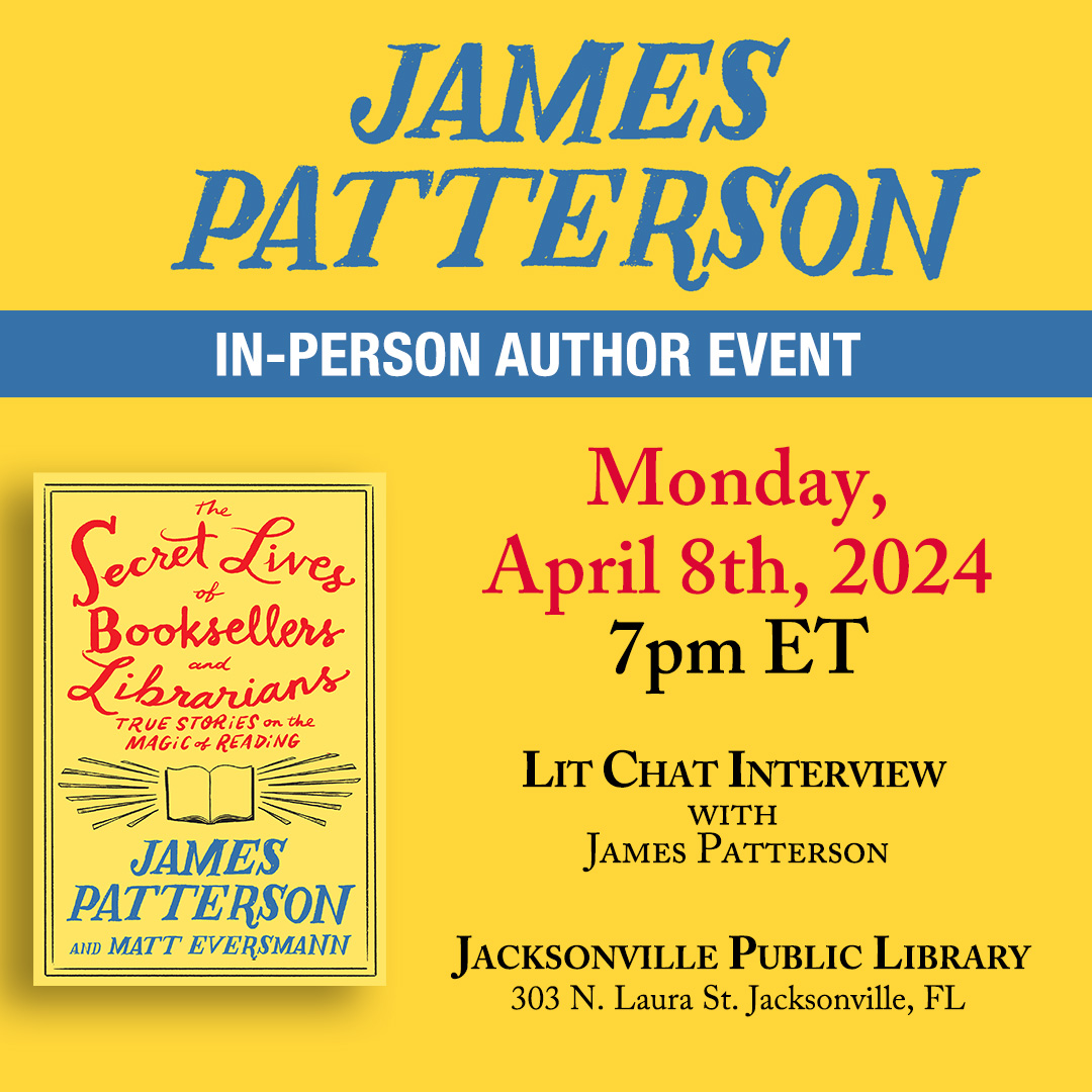 If you’re near Jacksonville, FL tomorrow night, I hope you’ll join me at the Jacksonville Public Library. I’ll be talking about some of my favorite people — and my new book about them, “The Secret Lives of Booksellers and Librarians.” More info: bit.ly/43N5RhJ