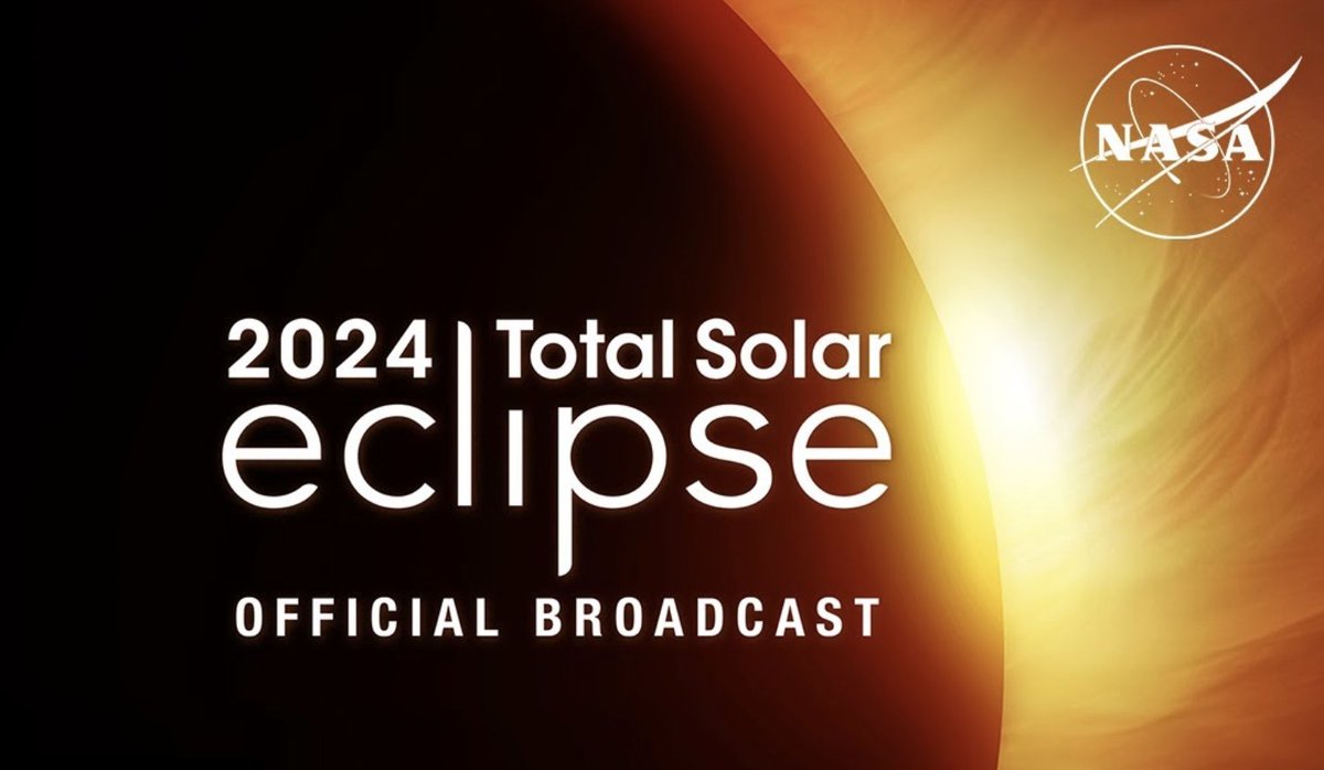 Tomorrow’s the day! Our fingers are crossed for clear skies and safe solar eclipse experiences. Tune in to the official @NASA Live Broadcast from 1-4pm ET to ask questions, hear from experts, and view the eclipse from several sites along the eclipse path: go.nasa.gov/eclipse2024live