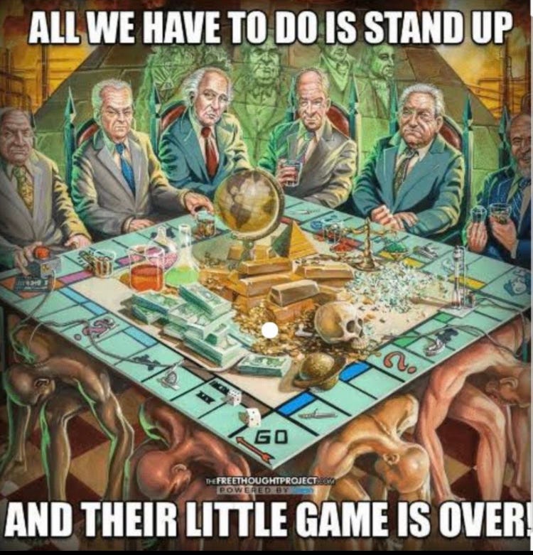 We really have to ask ourselves why so many choose to remain a pawn in their master's game. Find out how to stand up by going to freetothrive.com #thrive #freetothrive #blog #currentevents #subscribe #history #spirituality #freeenergy #economics #politics