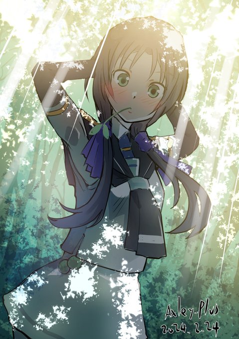 #目が疲れたから緑の作品が見たい 