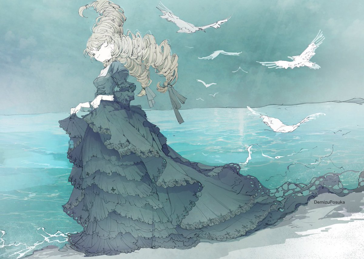 DemizuPosuka's tweet photo. 曇天の素敵な魔女 https://t.co/DP0Imfx931