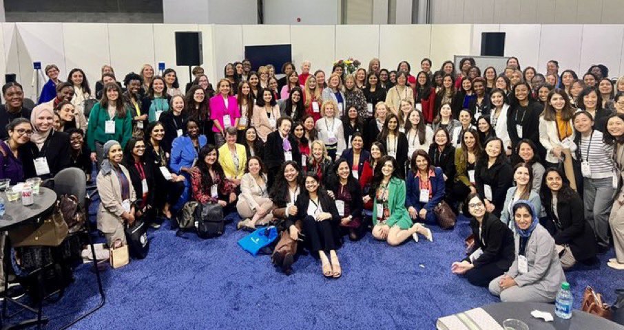 At #ACC24, women rock. They rock their science, clinical care, mentorship, and networking. 💪🏼♥️
