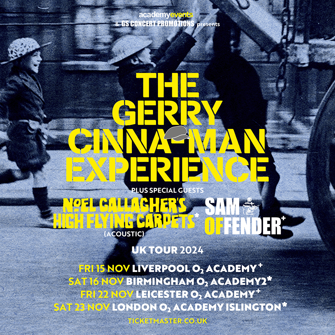 Gary Digan aka #TheGerryCinnaManExperience is the UK's premier tribute to Gerry Cinnamon, a must see for any fans of the Scottish troubadour. Fri 15 Nov @O2AcademyLpool Sat 16 Nov @O2AcademyBham Fri 22 Nov @O2AcademyLeic Sat 23 Nov @O2AcademyIsl 🎟️👉 amg-venues.com/VnB250R8u3J