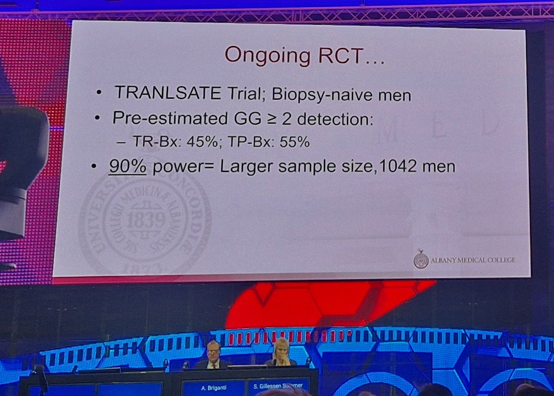 Enjoyed @BadarMian1 presentation of #PROBE_PC trial. Disease detection update: **NO DIFFERENCE** 😳 Such honesty about the travails of trying to run an RCT when everyone thought they already knew the answer! Thanks for shout out to @TranslateTrial 🙏 #EAU24 @Uroweb