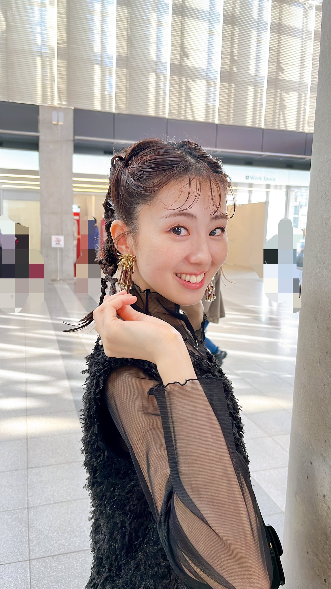 林田アナウンサー　アイコラ 