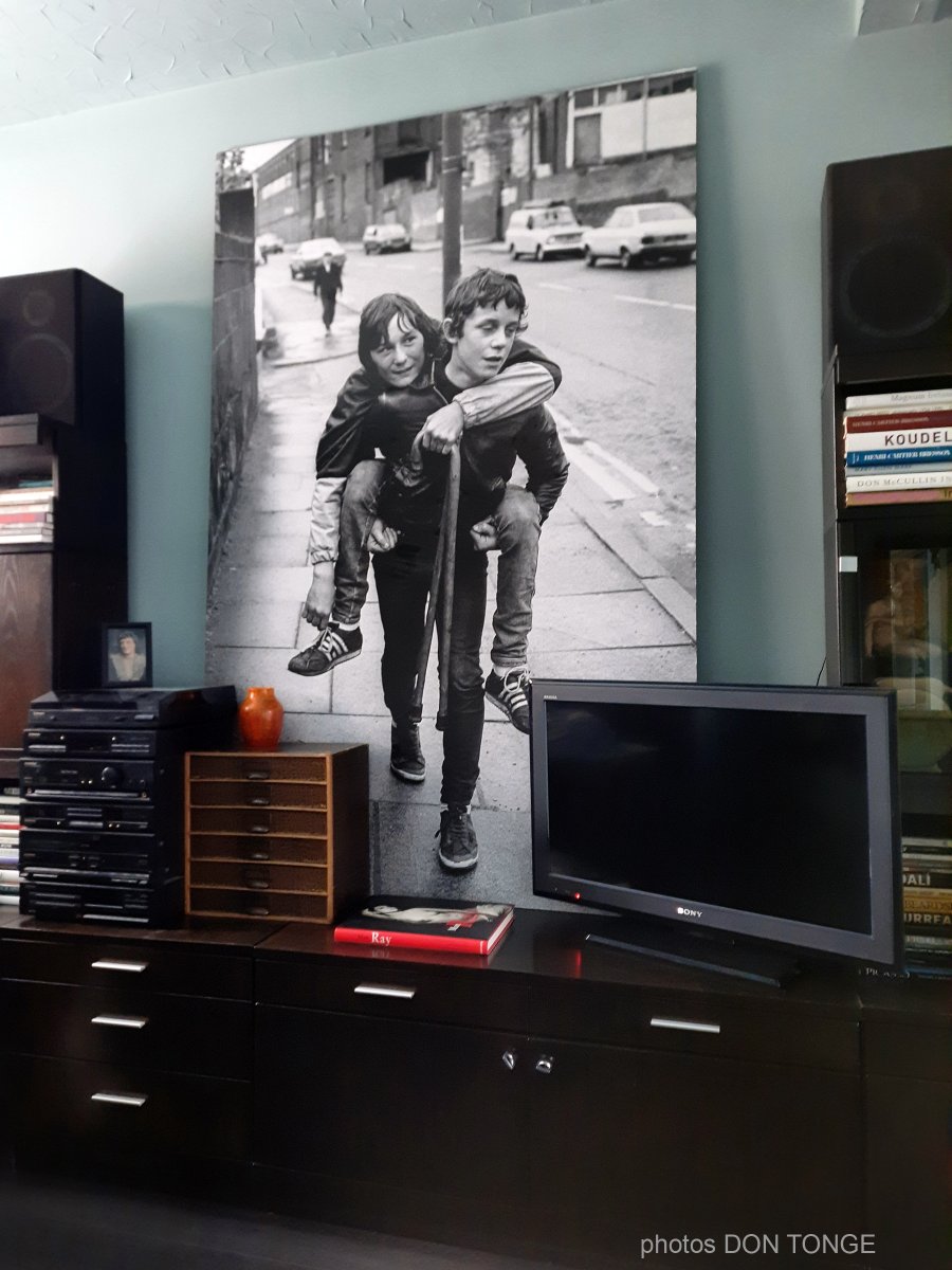 Thanks to Jo Lewis & Tom Edwards at Bolton Museum & Library Services for getting the print to my house. The photo was on display in Boltons temporary library while the main one was under refurbishment. It measures 200cm x 132cm, so happy I found somewhere to put it.