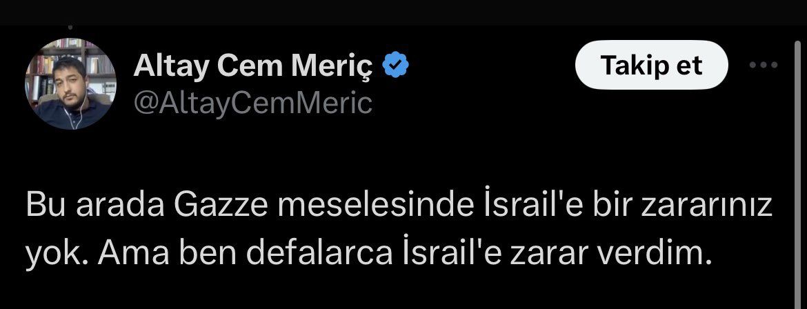 birsahabe's tweet photo. Yürüyen ego homurtusu.
İnsan hiç mi kendini haksız görmez? Bu arada Filistin meselesindeki en büyük cihadı tweet atabilmekti. Allah hesabını sorduğunda "tweet attım ve mücadele edenleri de İrancı olarak yaftaladım" dersin artık. @AltayCemMeric https://t.co/pBqPbDiwF1