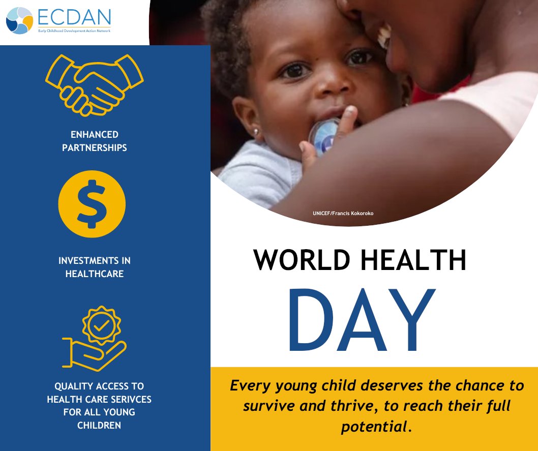 Did you know that 35 million children could die before their fifth birthday by 2030? Let's help change that! 💪🏼 Investing in healthcare systems & interventions is crucial to saving young lives.🌍Let's make sure every young child has a chance to thrive! #WorldHealthDay2024