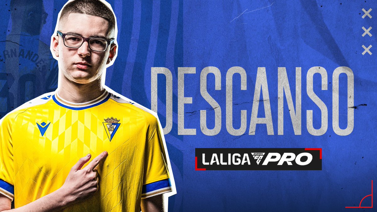 NOS VAMOS AL DESCANSO 1-0 arriba en el duelo contra la SD Huesca⚔️ Vamos @DFernandes066, a rematar la eliminatoria💛💙 #VamosCádiz #EAFC #EASportsFC