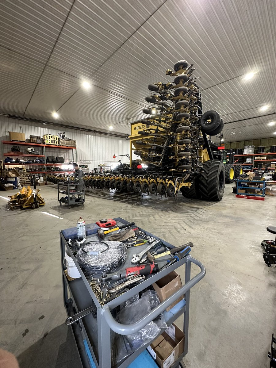 Rich &amp; Jahla working side by side to bring our passion and knowledge to the Ag Industry. We are ready and pumped for another seeding season at PCE…ensuring our customers are ready for the rush and supporting them with 24/7 support in season. #GetGearedUpRight at #PCE