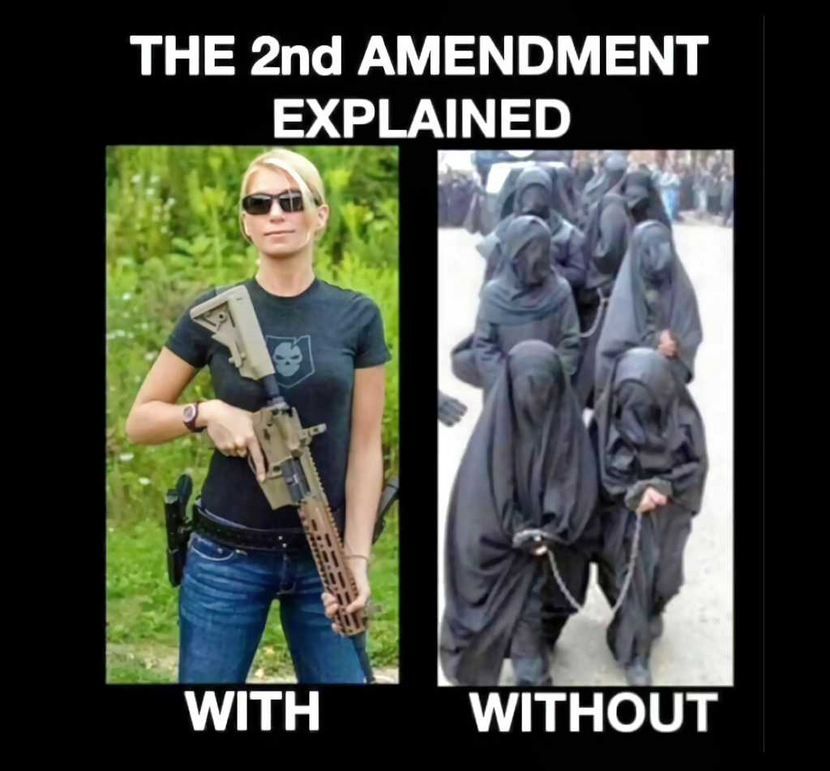 #MAGAWINS2024🍊🇺🇸#NEVERCOMPLY 

#Pro2A #ShallNotBeInfringed #ThankGod 🙏✝️