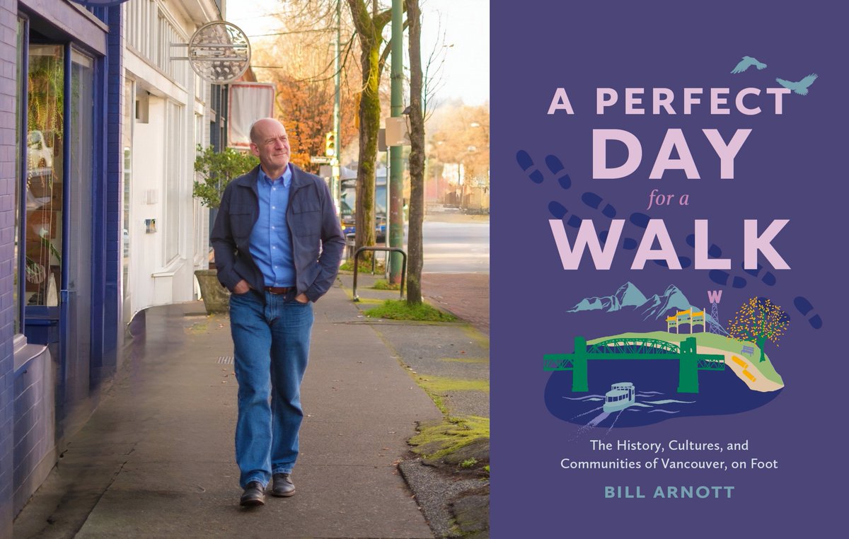 Thank you, @CanGeo, for a great feature from my new book, 'A Perfect Day for a Walk,' from @Arsenalpulp, exploring Vancouver, on foot ... Article: canadiangeographic.ca/articles/vanco… Book: arsenalpulp.com/Books/A/A-Perf…