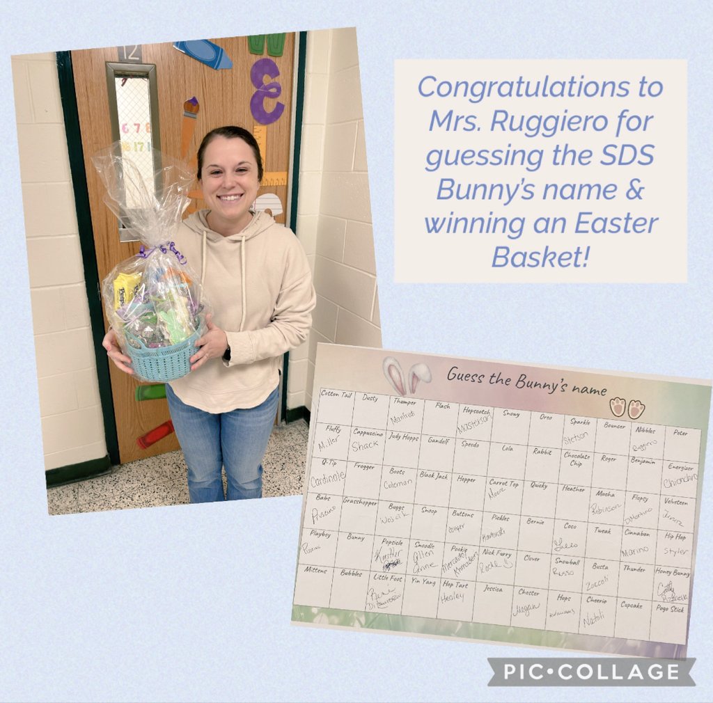 Mrs. Ruggiero - 1st Grade (@kruggierolds) on Twitter photo Spring Fling 🩷🐰🤍 Thanks to <a href="/SDSPTO/">SDS PTO</a> for an amazing day!
<a href="/HazletProud/">Hazlet Township Public Schools</a> <a href="/SycamoreECLC/">Sycamore Drive ECLC</a> Spring Fling 🩷🐰🤍 Thanks to <a href="/SDSPTO/">SDS PTO</a> for an amazing day!
<a href="/HazletProud/">Hazlet Township Public Schools</a> <a href="/SycamoreECLC/">Sycamore Drive ECLC</a>