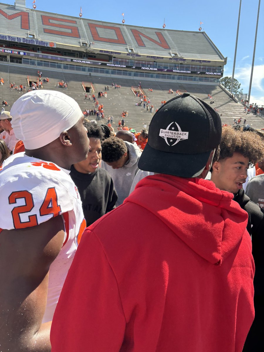Warrior Family appreciates everything @ClemsonFB has provided @EziomumeDaee. There are many more talented @NCWarriorsFB prospects in the pipeline.