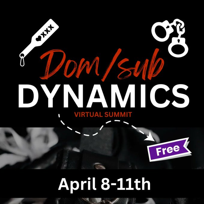 Starts tomorrow! Are you registered for the FREE D/s Summit?!  😍 4 days online 😍 20 classes from top<a href="/tag/electroplay"class="tags"><span>#electroplay</span></a>