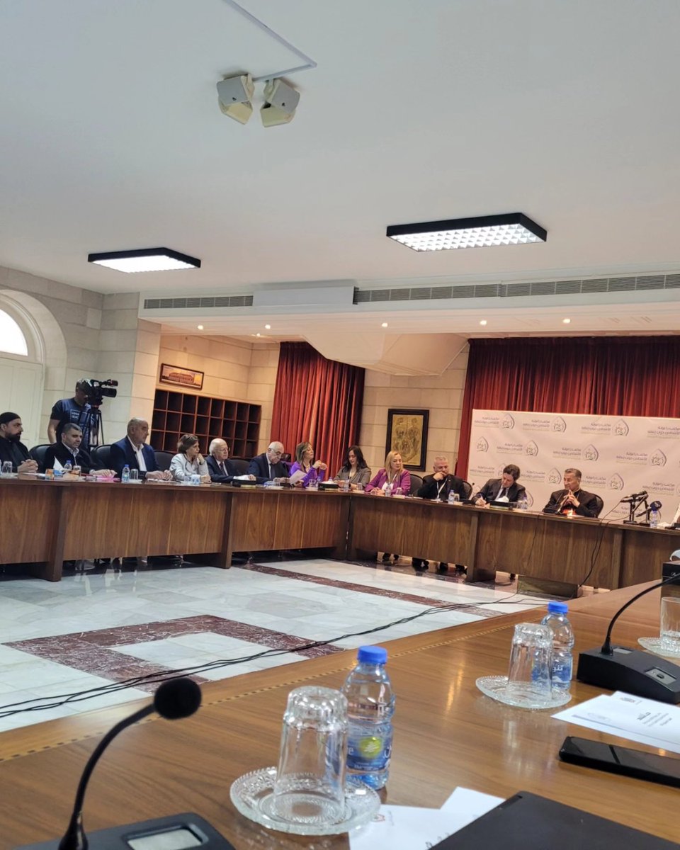 Honored to have been invited to speak at the pre-inaugural meeting of the Pastoral Office for Persons with Disabilities, under the patronage of Patriarch Cardinal Bechara Al-Rai and H.E. Minister of Information Mr. Ziad Al Makary, alongside other esteemed inclusion advocates.