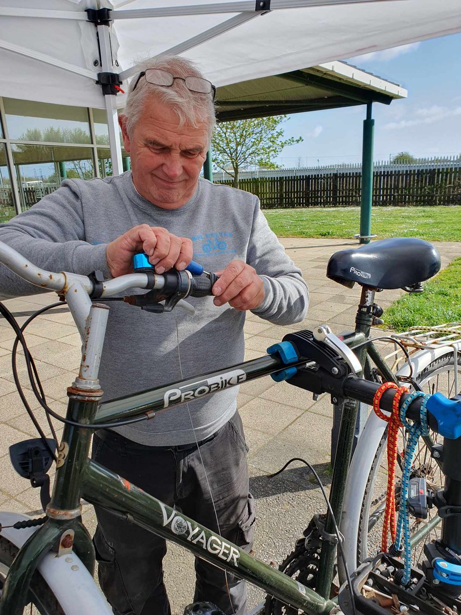 🚲 Another successful Dr Bike session at Morrisons today! 🔧 15 bikes got the care they needed with fixes and safety checks. Huge thanks to our dedicated mechanics, Rob and James, for their hard work and expertise! 👏 beatthestreet.me/harwichdoverco… @ActiveEssex @Essex_CC @Tendring_DC