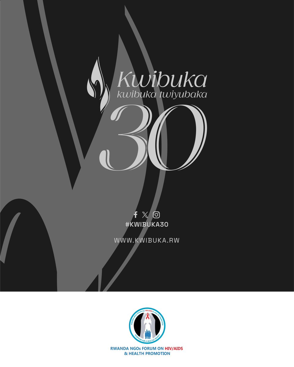 @RwandaNGOForum stands in solidarity with #Rwandans for the 30th commemoration of the 1994 Genocide Against the Tutsi. Remember, unite, renew. #Kwibuka30