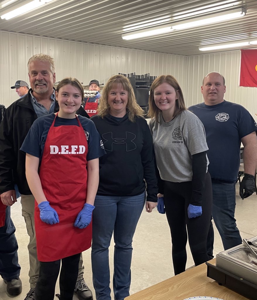 Popped into the #DawnEuphemia Fire Department breakfast this morning. It was wonderful to connect with everyone and express my gratitude for their tireless efforts in safeguarding our community.