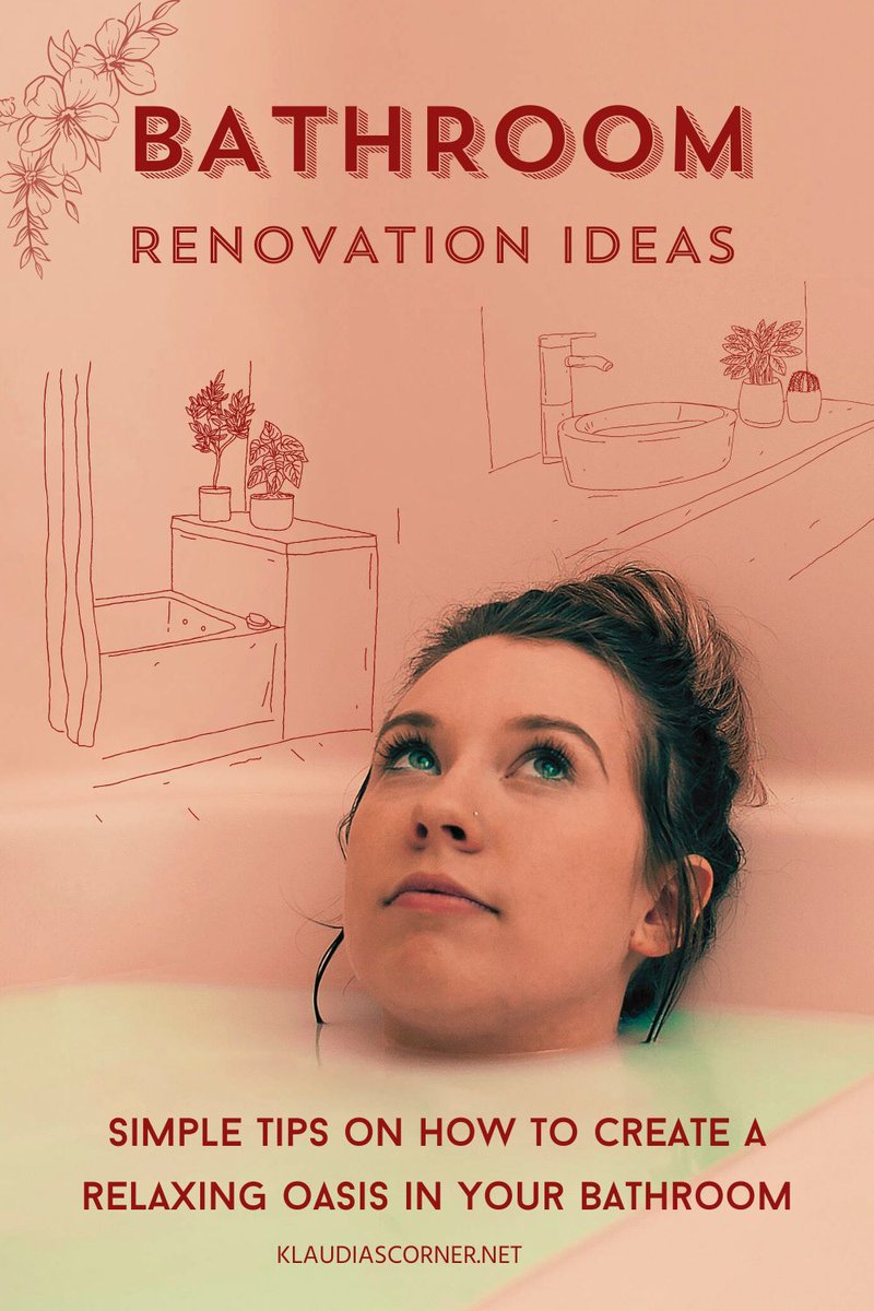 Bathroom Renovation Ideas 
via @klaudiascorner1 
#bathroom #bathroomdesign 
#renovationtips #homedecoration #interiordesign  
@BloggersBlast @UKBlog_RT @RetweetBloggers 
klaudiascorner.net/bathroom-renov…