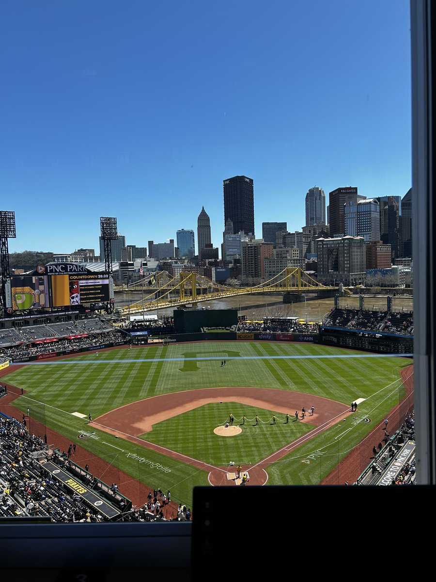 Not the worst place to watch a ball game from
#LetsGoBucs