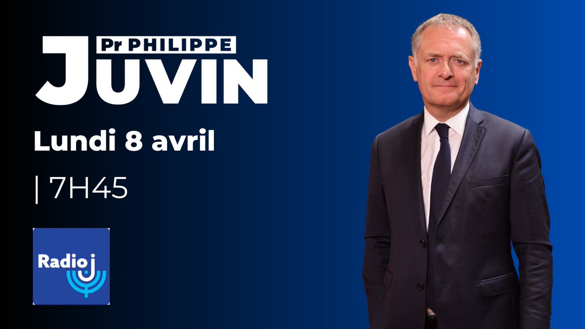 🎙️@philippejuvin sera ce lundi matin à 7H45 l'invité de @C_Barbier sur @RadioJFrance ⤵️