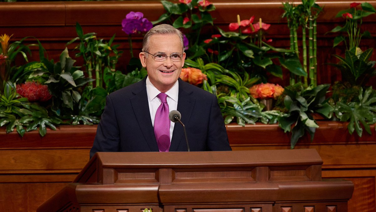 “Everything about the Father’s plan for His beloved children is designed to bring everyone home.” —Elder @PatrickKearon #GeneralConference